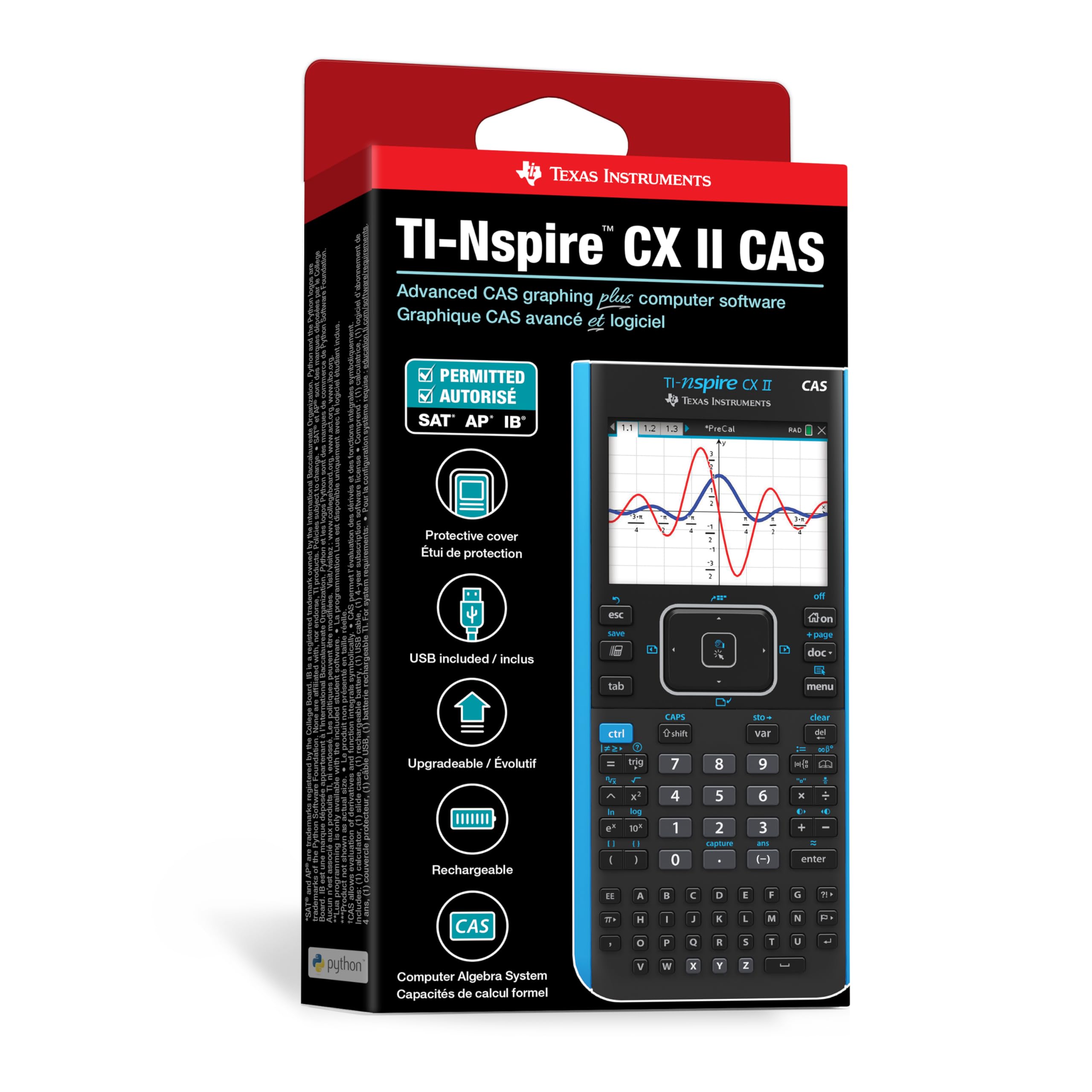 Foto 7 pulgar | Calculadora Gráfica Texas Instruments Ti-nspire Cx Ii Cas - Venta Internacional.