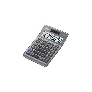 Foto 1 | Calculadora Casio Ms-80b De 8 Dígitos Con Función Estándar Color Plateado - Venta Internacional.
