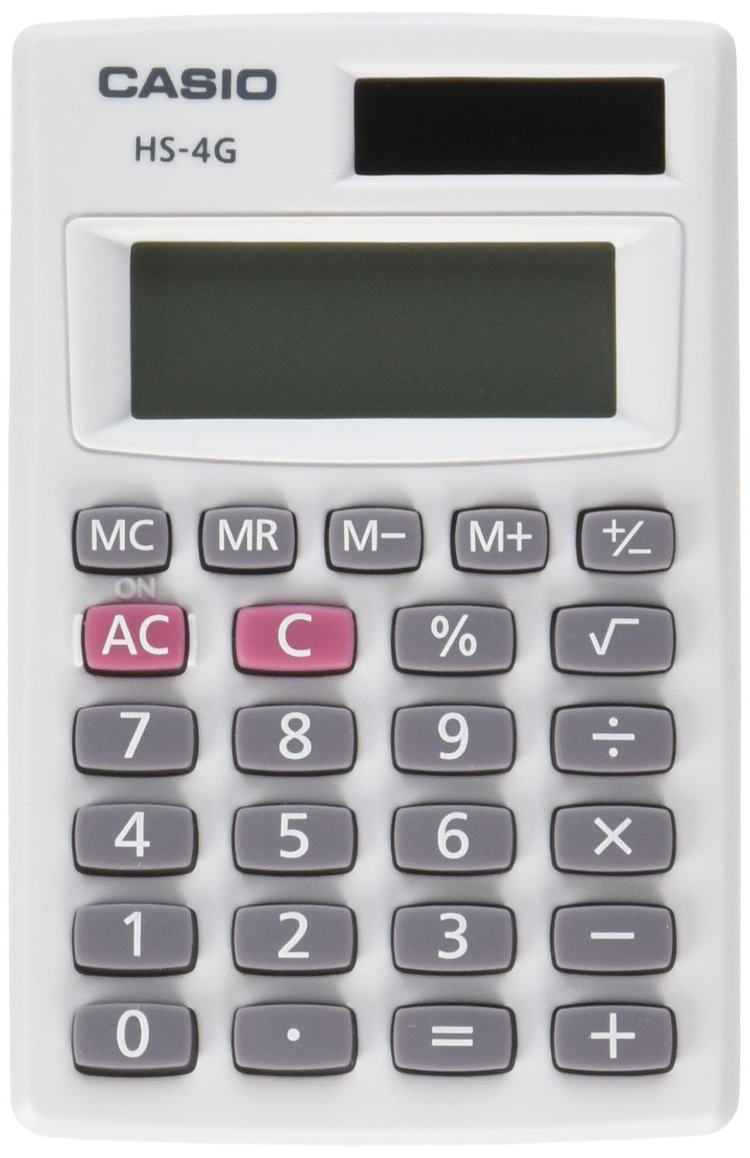 Calculadora Casio Hs-4g Elemental/secundaria De 8 Dígitos - Venta Internacional.