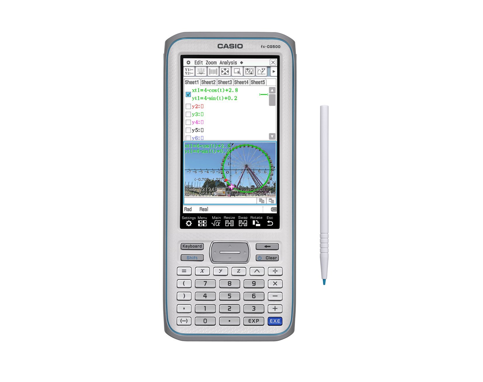 Foto 2 pulgar | Calculadora Gráfica Casio Fx-cg500 Con Pantalla Táctil Y Stylus 4.8 - Venta Internacional.