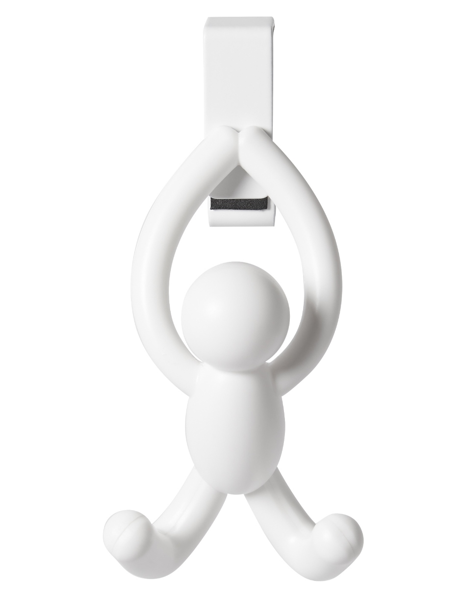 Toallero Buddy Umbra Blanco 2 piezas