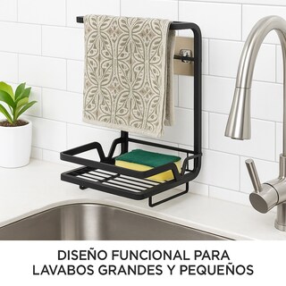 Foto 2 | Escurridor Trapos 2 Niveles Jauz Color Negro