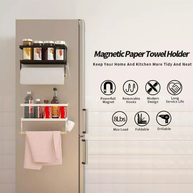 Foto 2 | Soporte Xtellar Magnético Para Toallas De Papel Para Refrigerador
