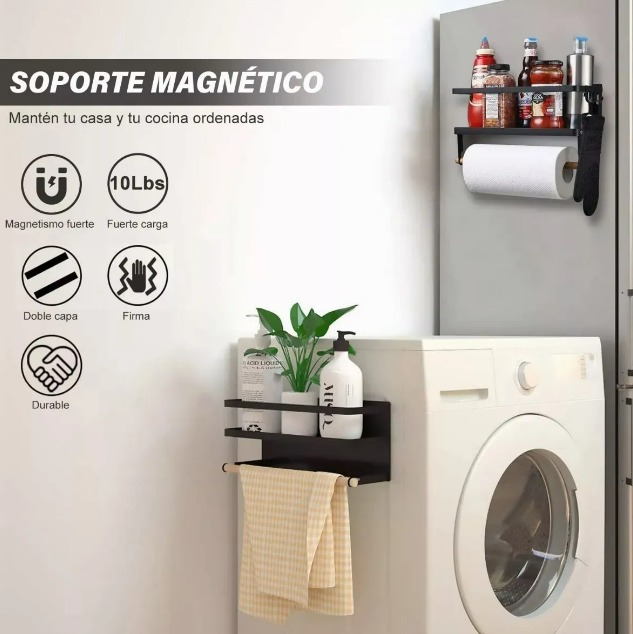 Foto 4 pulgar | Soporte Xtellar Magnético Para Toallas De Papel Para Refrigerador