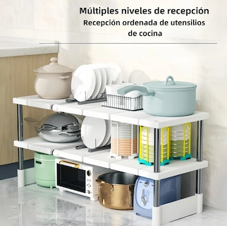 Foto 4 | Xtellar Organizador De Cocina Premium Ajustable Y Retráctil