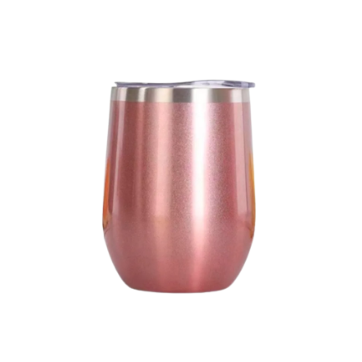 Vaso Térmico de 12oz Doble Pared de Acero Inoxidable Malubero color Rosa Gold