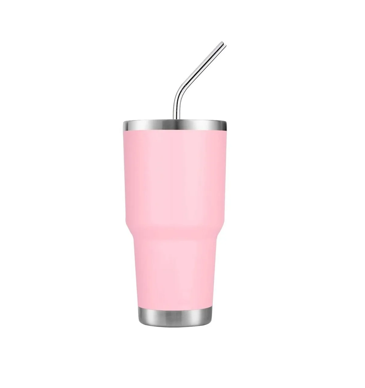 Taza Térmica de Acero Inoxidable Eo Safe Imports Esi-061 color Rosa