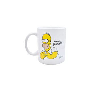 Foto 2 | Taza Grande Cafe Disney Homero Simpson Cerámica 480 Ml, Color Blanco