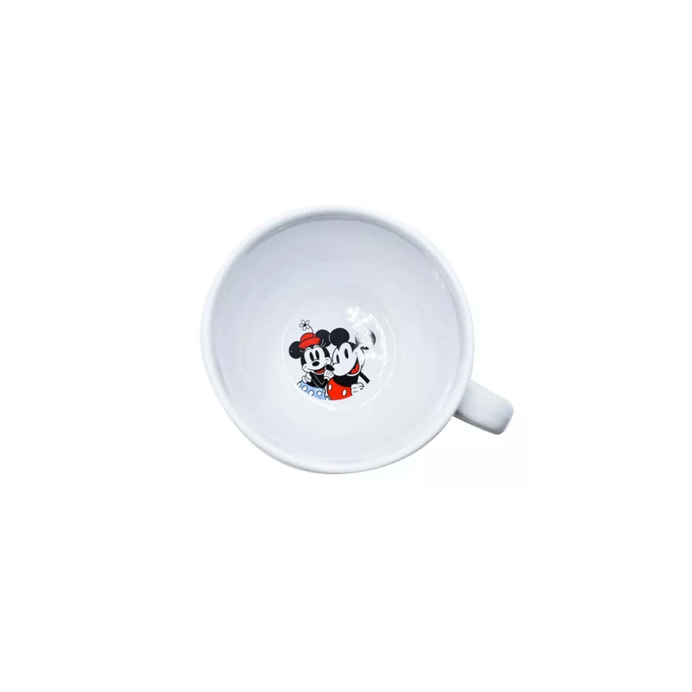 Foto 5 pulgar | Taza Café Té Disney Mickey Minnie Ceramica 820 Ml, Color Blanco