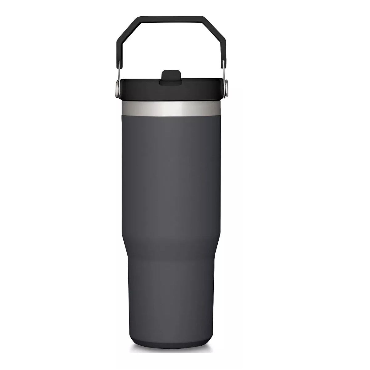 Foto 1 | Vaso Térmico de 30oz Acero Inoxidable con Popote Eo Safe Imports Esi-10451 Gris