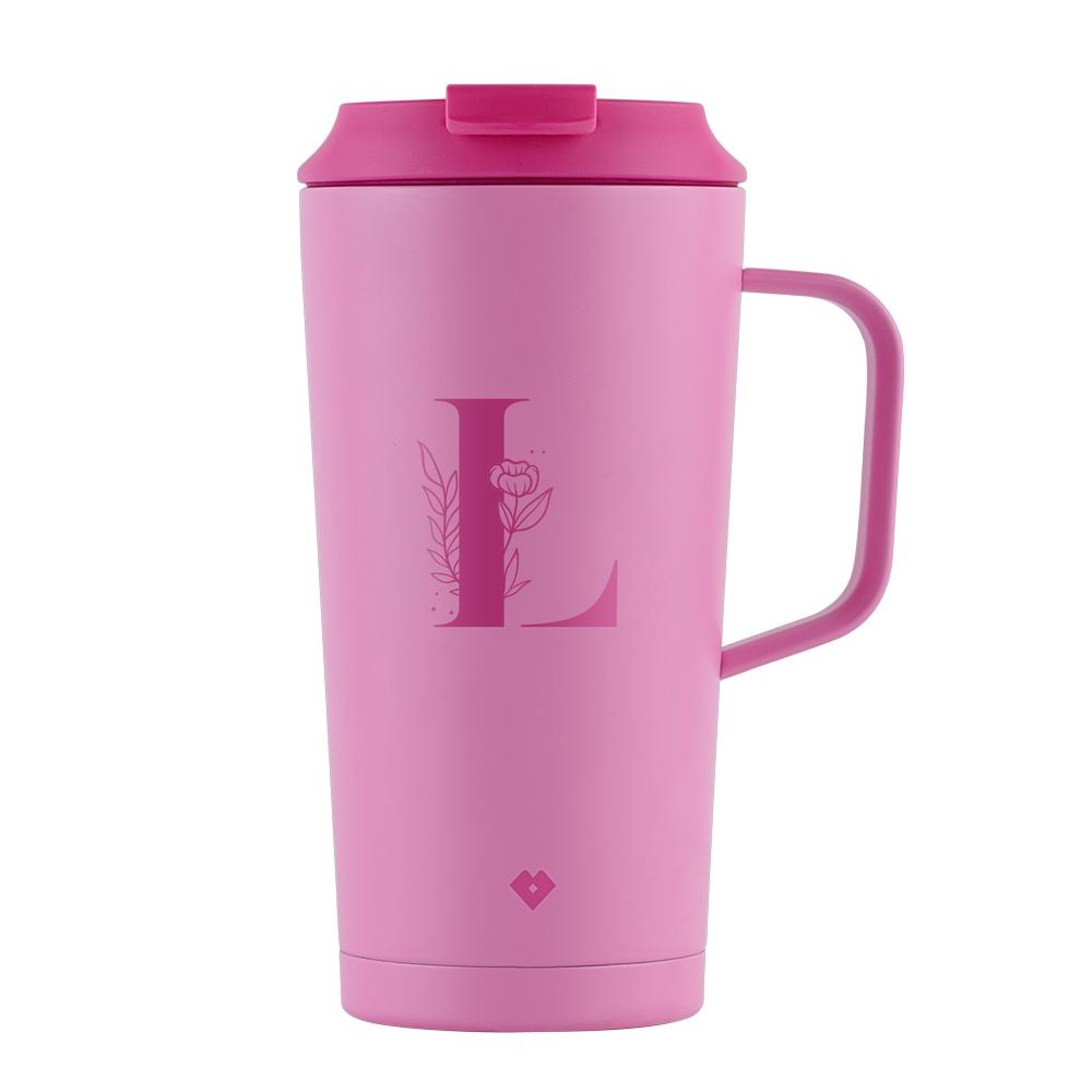 Foto 2 pulgar | Taza Térmica para Café Luckyly Acero Inoxidable 500 ml Rosa