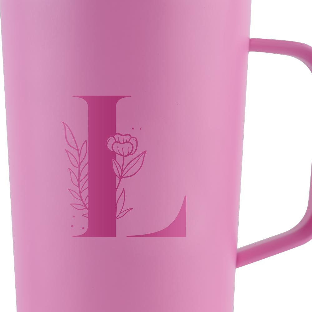 Foto 4 pulgar | Taza Térmica para Café Luckyly Acero Inoxidable 500 ml Rosa