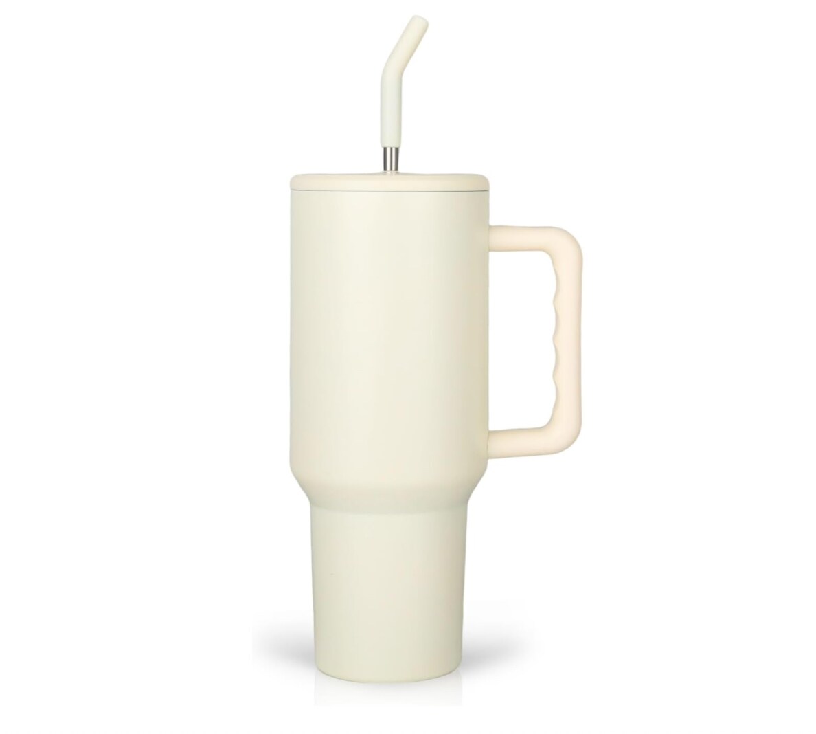 Vaso Térmico Blanco Con Popote $1,927