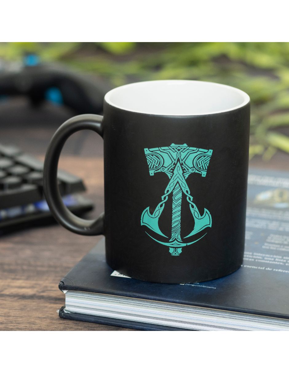 Foto 4 pulgar | Taza Mágica Assassins Creed Valhalla Hammers