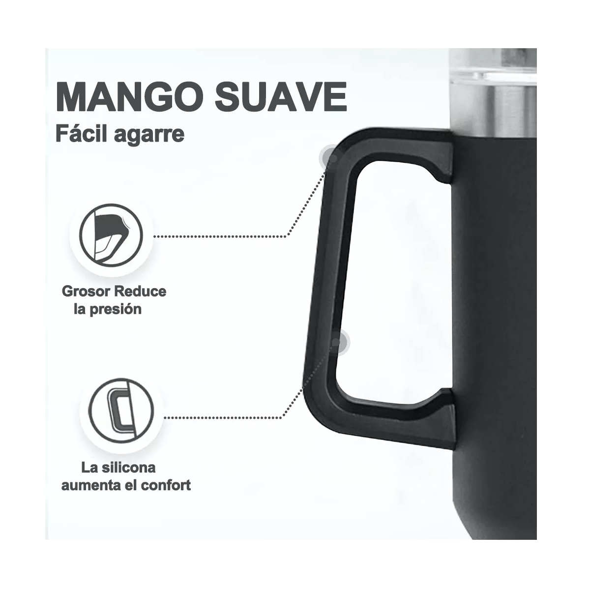 Foto 4 pulgar | Vaso Térmico De 40oz Acero Inoxidable+cepillo Para Tazas Eo Safe Imports Esi-13867  Negro