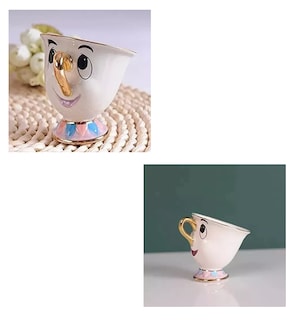 Foto 3 | Taza Ceramica Personaje Chip Mug De La Bella Y La Bestia