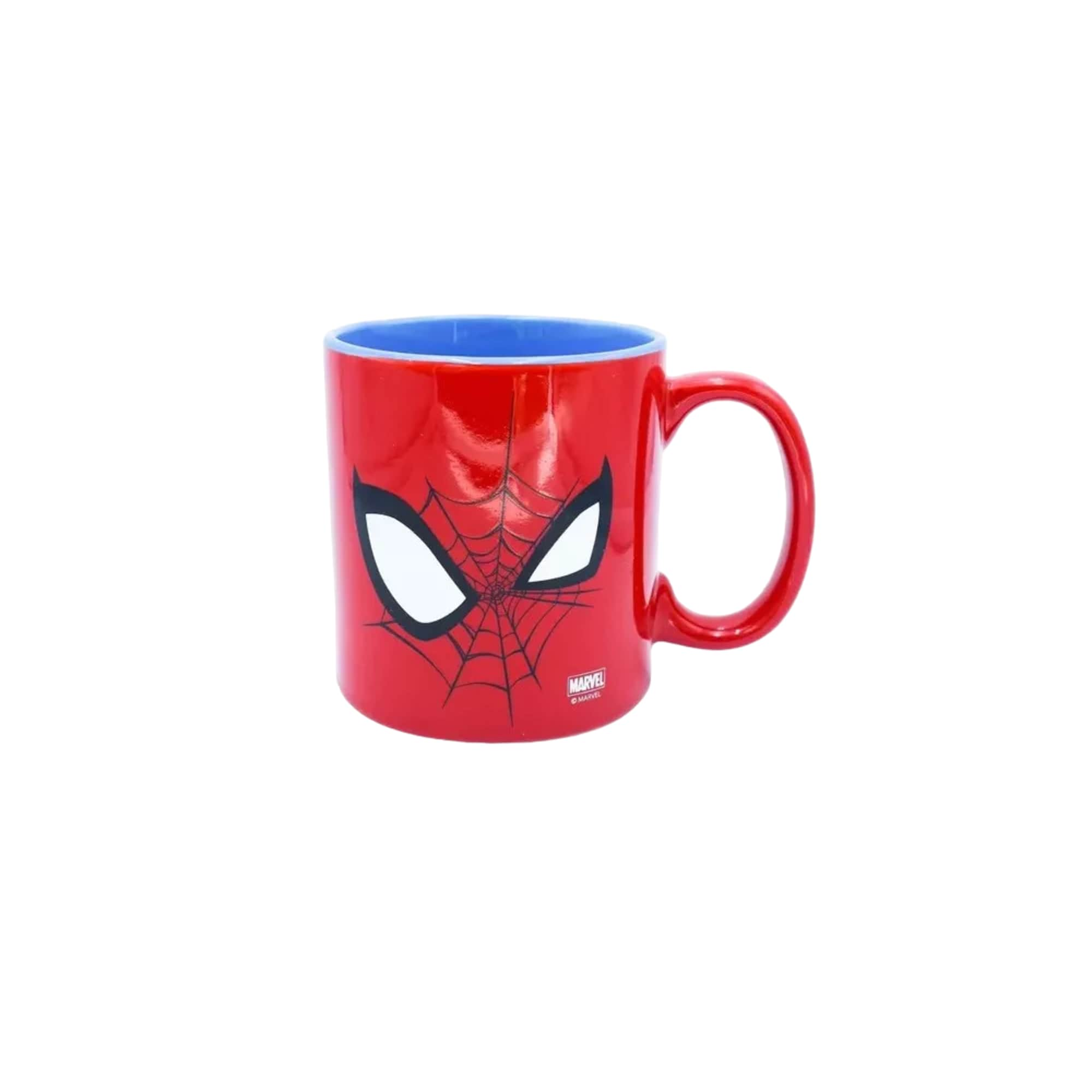 Taza De Cerámica Metalizada Marvel Spiderman 592 Ml, Rojo $579