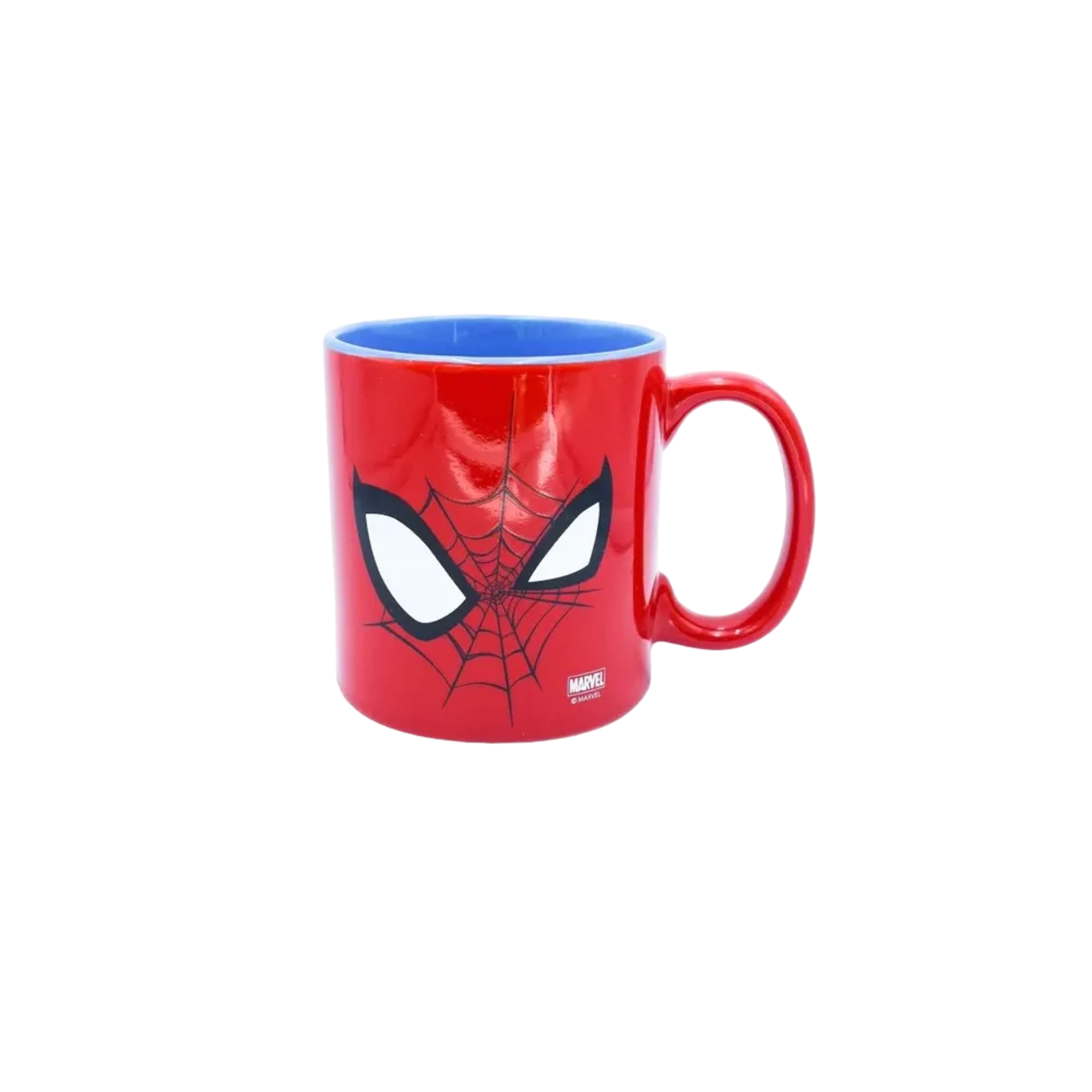 Foto 2 pulgar | Taza De Cerámica Metalizada Marvel Spiderman 592 Ml, Rojo