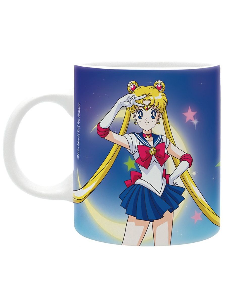 Foto 2 pulgar | Taza Sailor Moon Warriors  320 Ml.