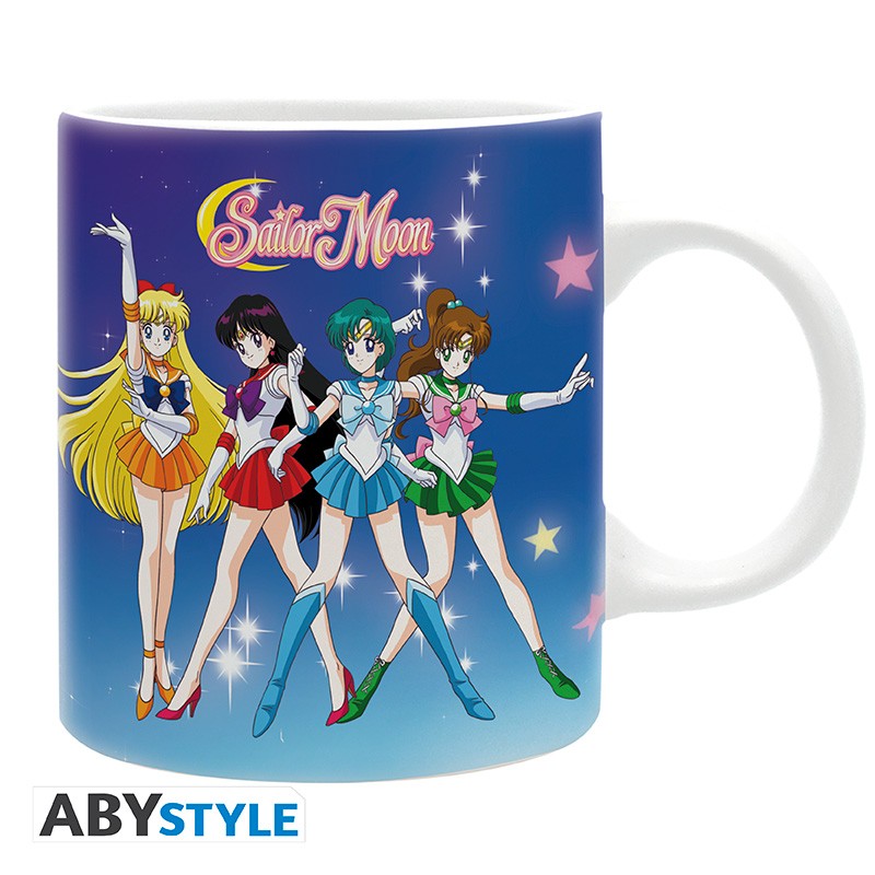 Foto 3 pulgar | Taza Sailor Moon Warriors  320 Ml.