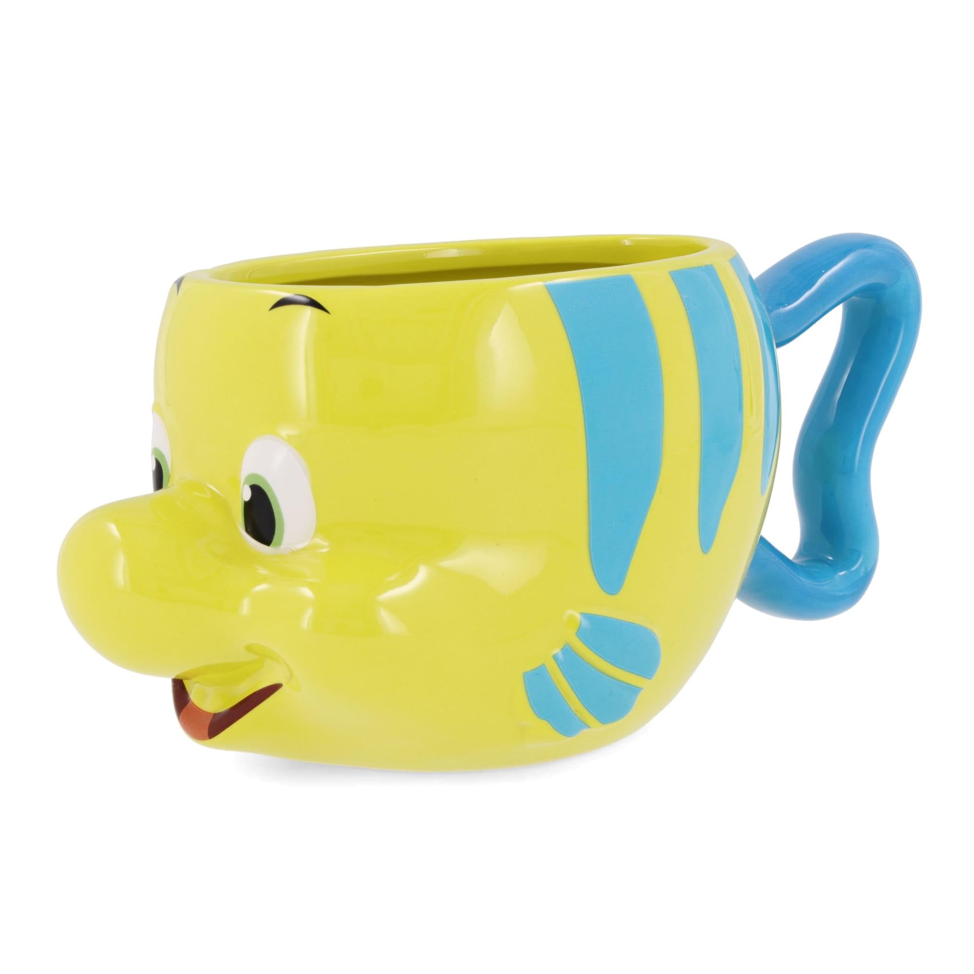 Foto 4 pulgar | Taza Silver Buffalo La Sirenita Flounder, 600 Ml, Cerámica - Venta Internacional.