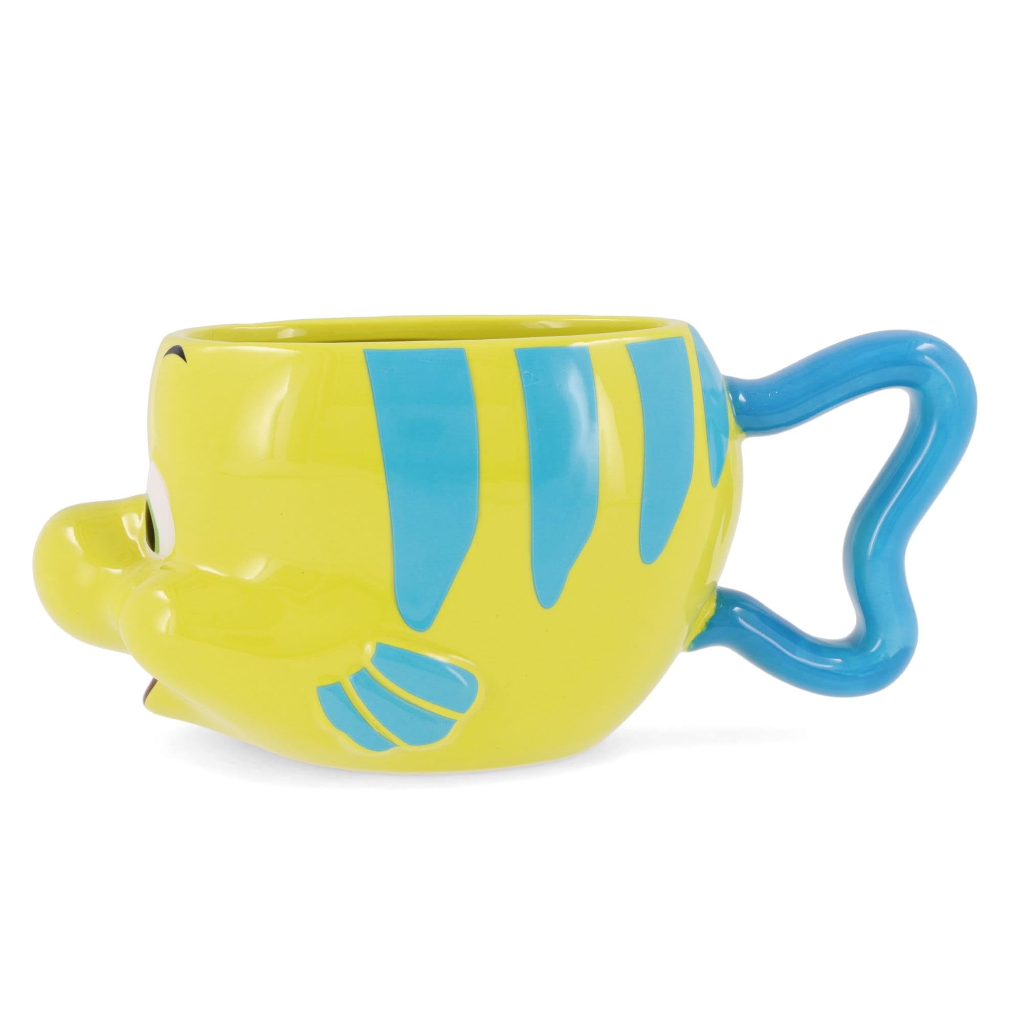 Foto 5 pulgar | Taza Silver Buffalo La Sirenita Flounder, 600 Ml, Cerámica - Venta Internacional.