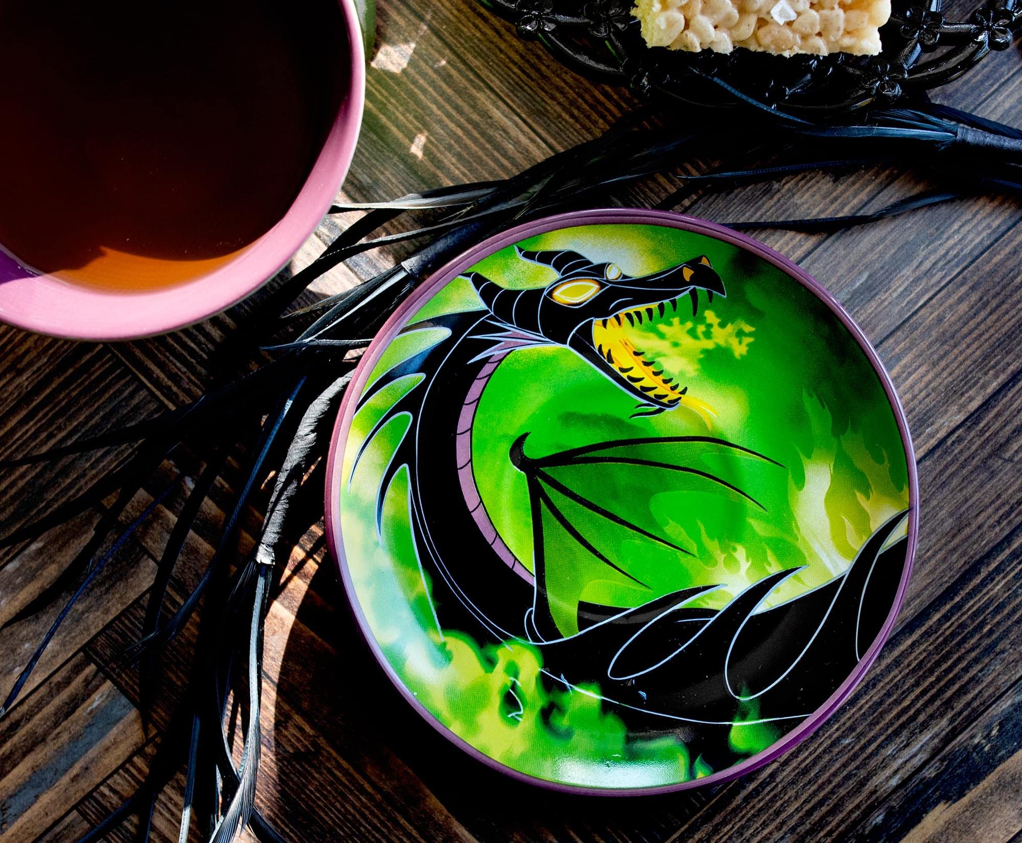 Foto 6 | Taza De Té Y Platillo Silver Buffalo Disney Villanos Maléfica - Venta Internacional.