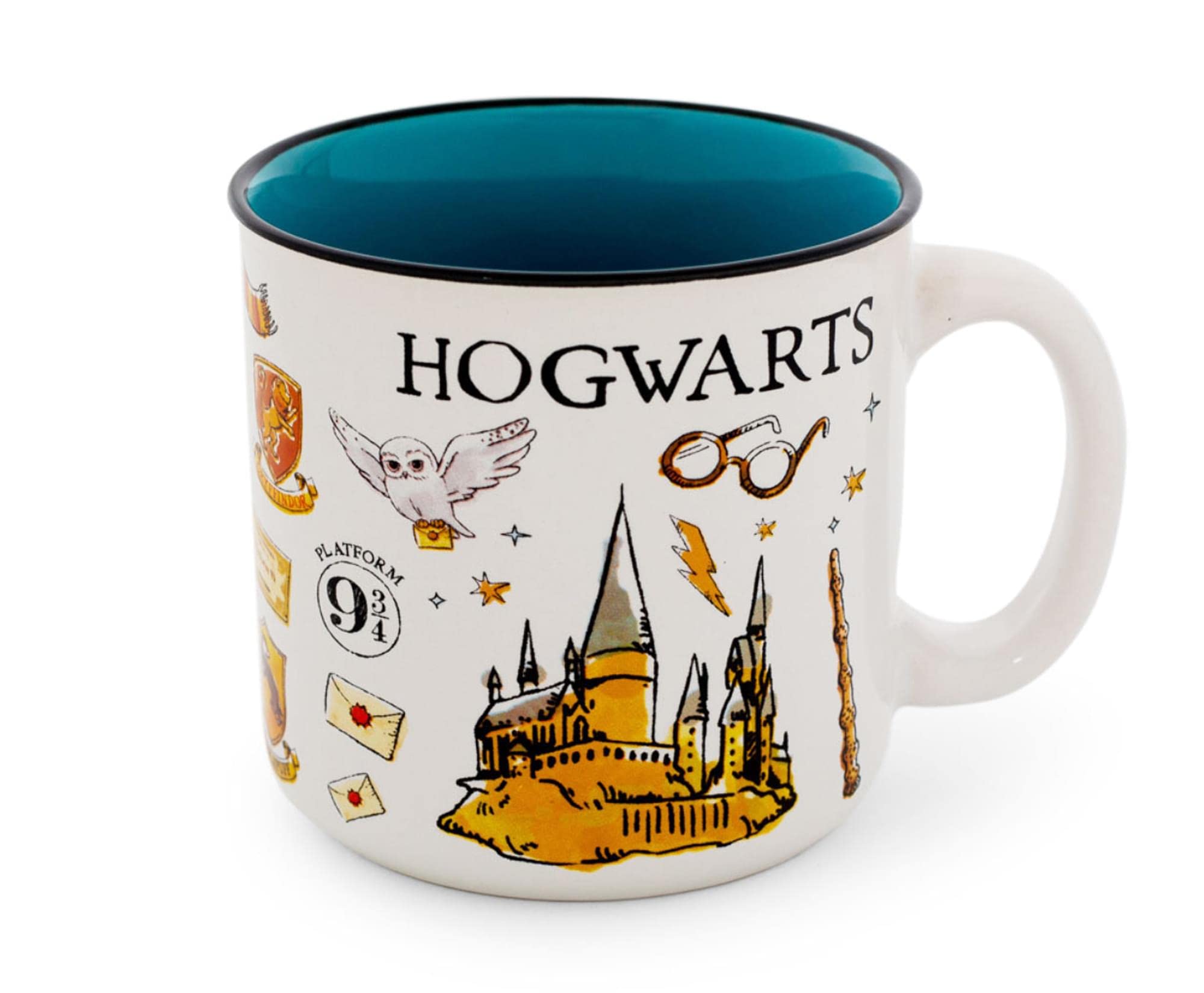 Foto 2 pulgar | Taza Camper Silver Buffalo Harry Potter Hogwarts, 600 Ml - Venta Internacional.