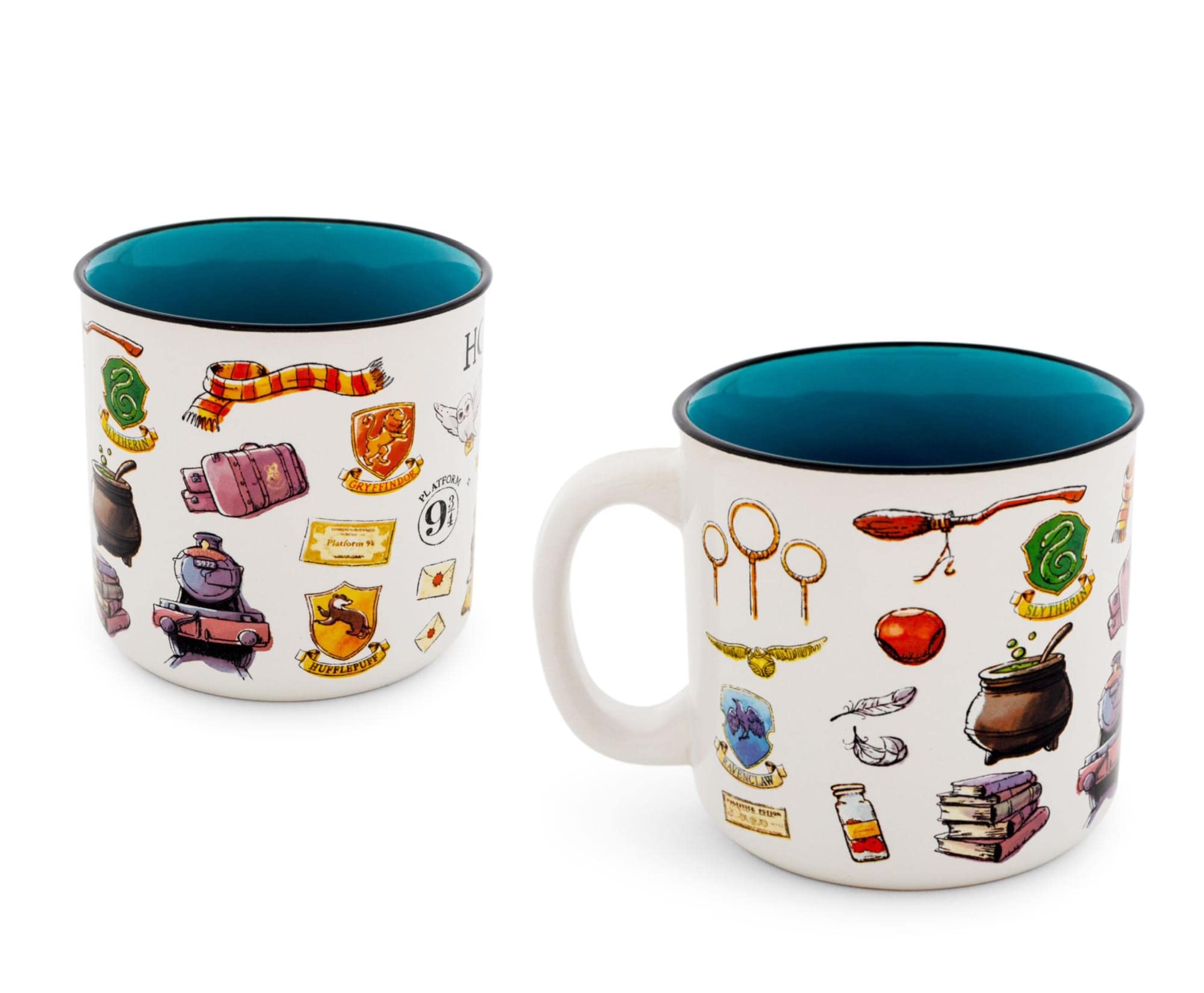 Foto 3 pulgar | Taza Camper Silver Buffalo Harry Potter Hogwarts, 600 Ml - Venta Internacional.