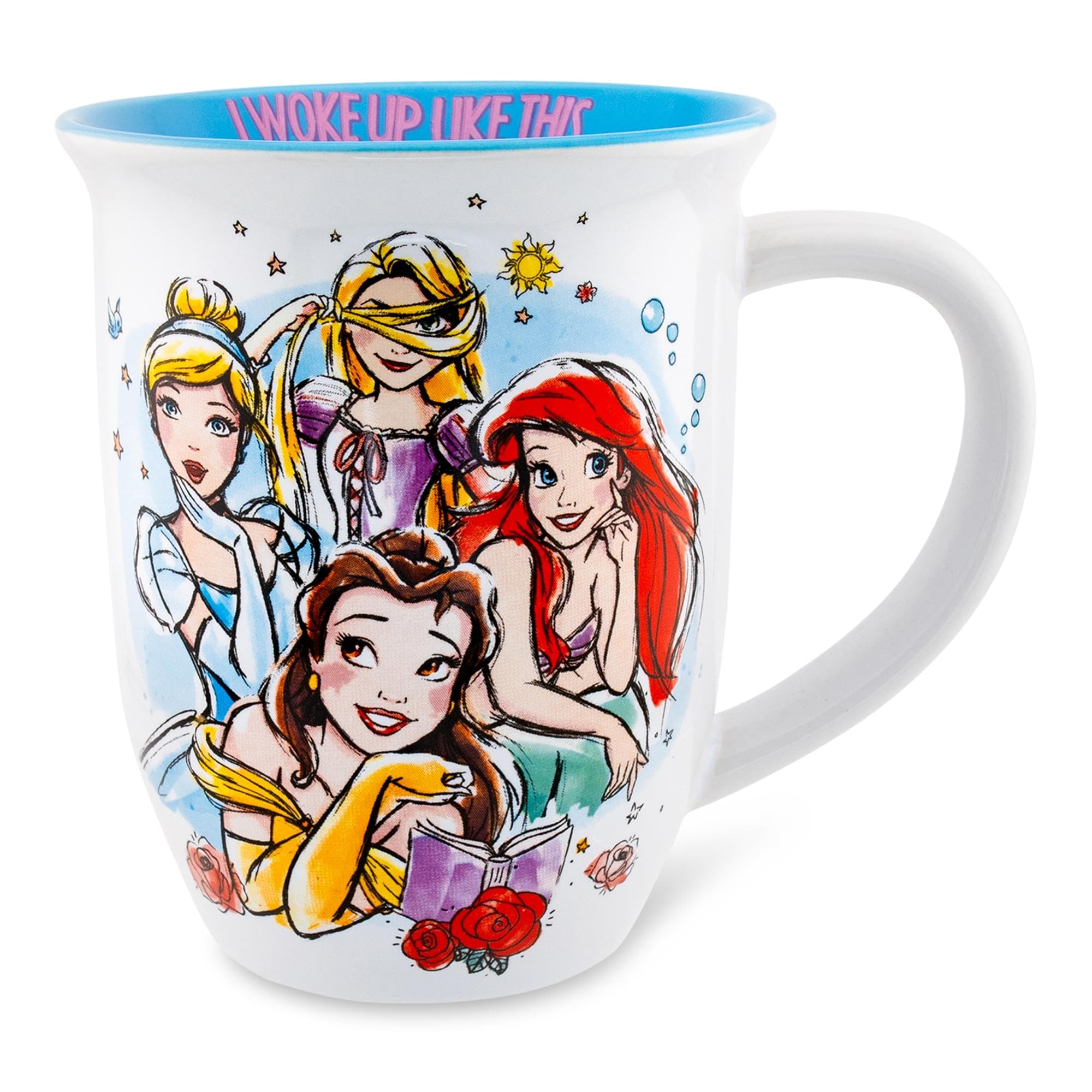 Foto 2 pulgar | Taza Silver Buffalo Disney Princess Dream It Group, 473 Ml - Venta Internacional.
