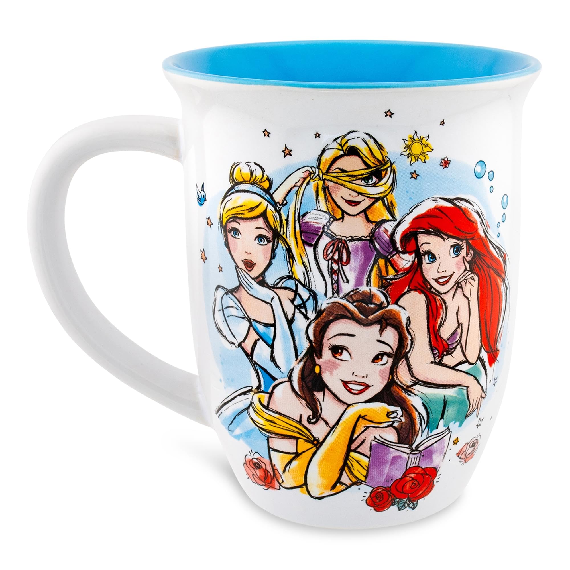 Foto 3 pulgar | Taza Silver Buffalo Disney Princess Dream It Group, 473 Ml - Venta Internacional.