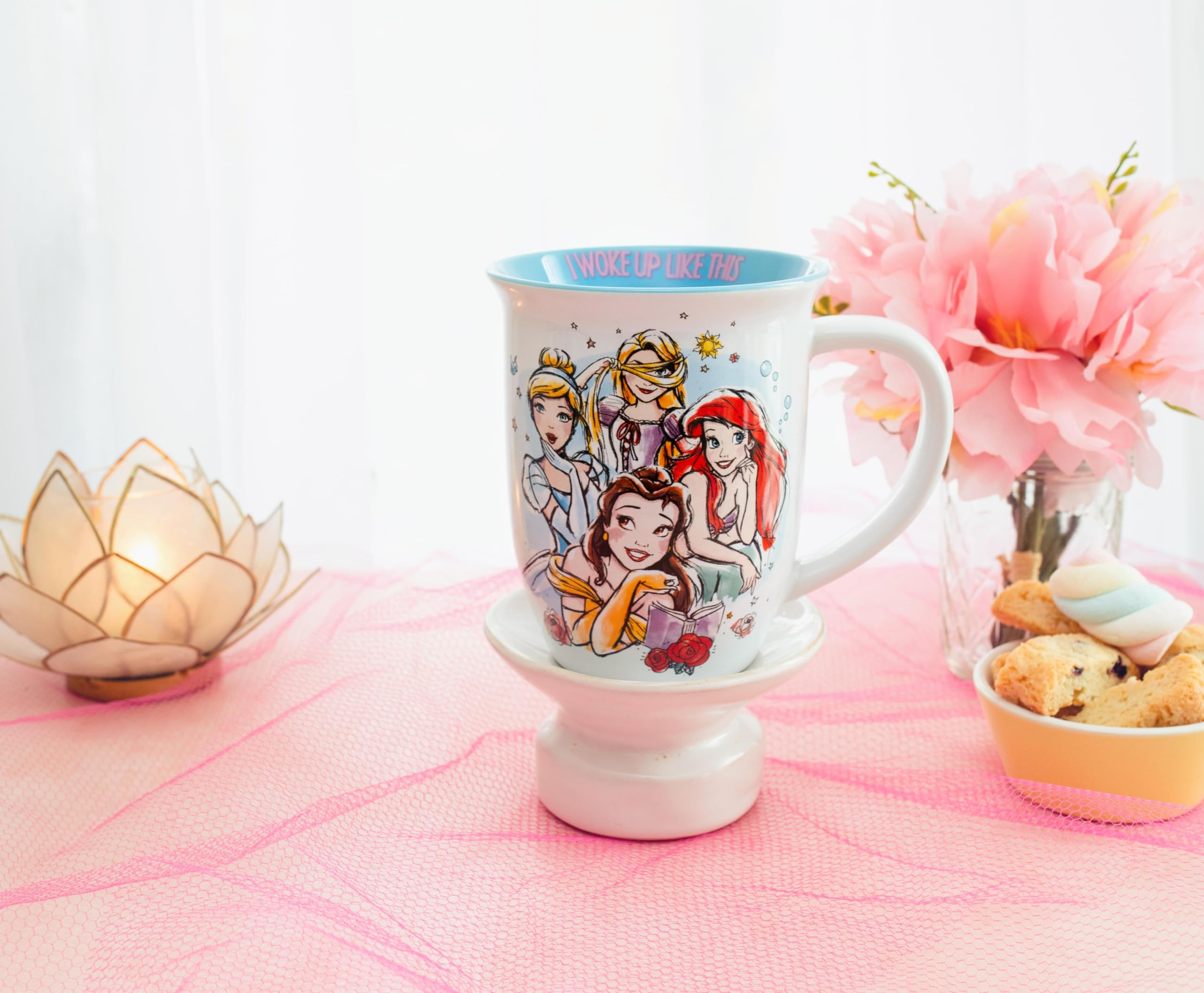 Foto 4 pulgar | Taza Silver Buffalo Disney Princess Dream It Group, 473 Ml - Venta Internacional.