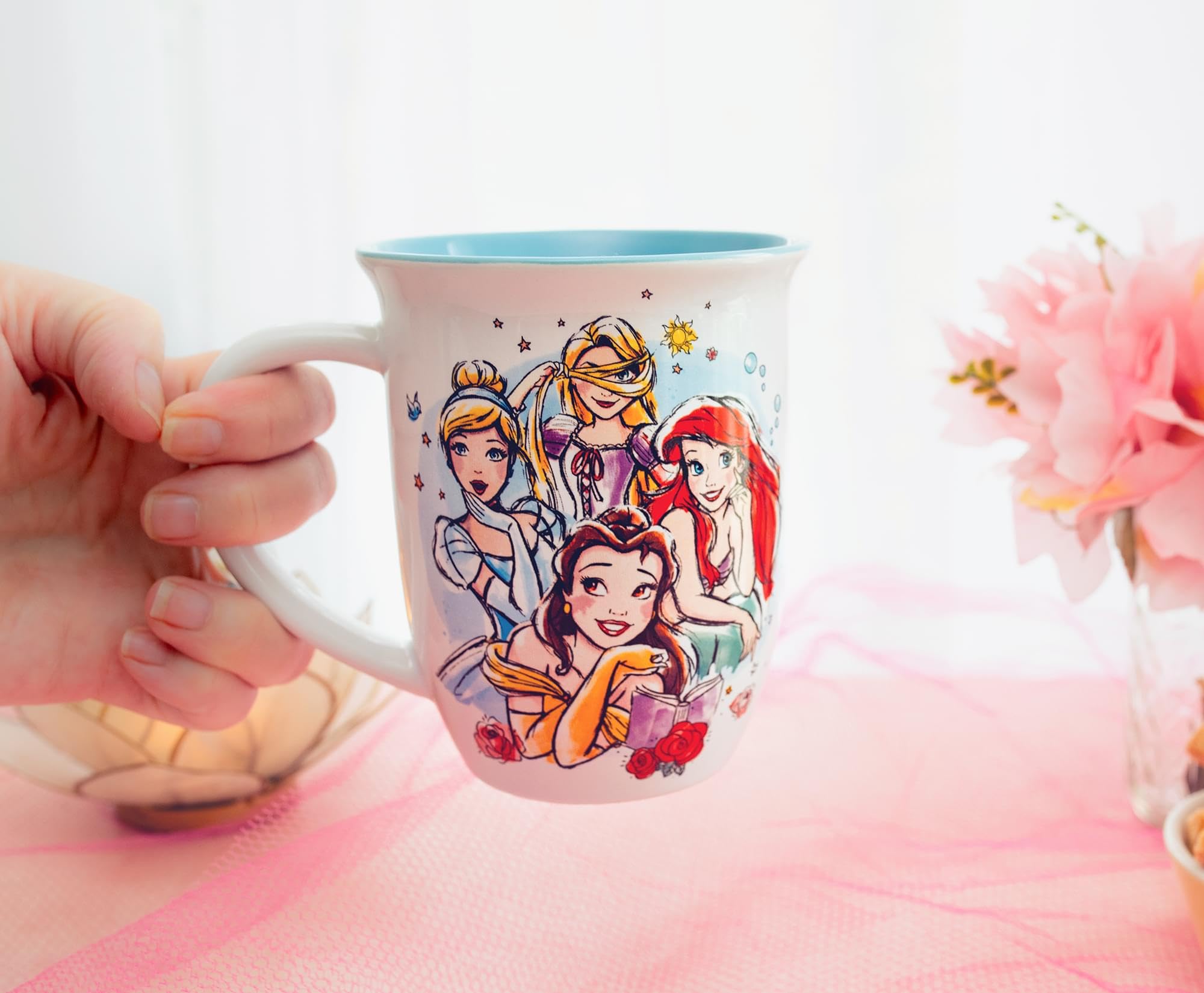 Foto 6 pulgar | Taza Silver Buffalo Disney Princess Dream It Group, 473 Ml - Venta Internacional.