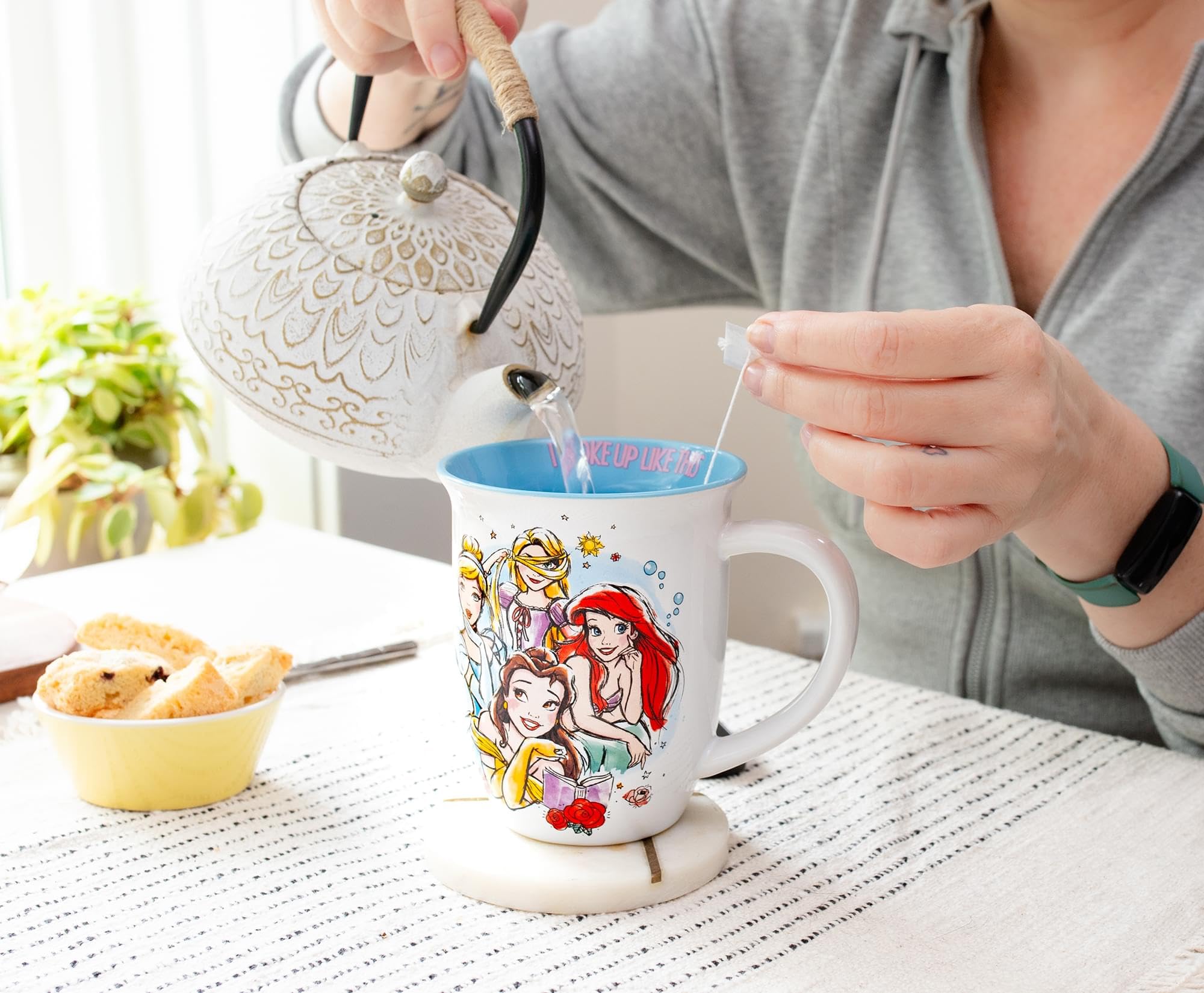 Foto 7 pulgar | Taza Silver Buffalo Disney Princess Dream It Group, 473 Ml - Venta Internacional.