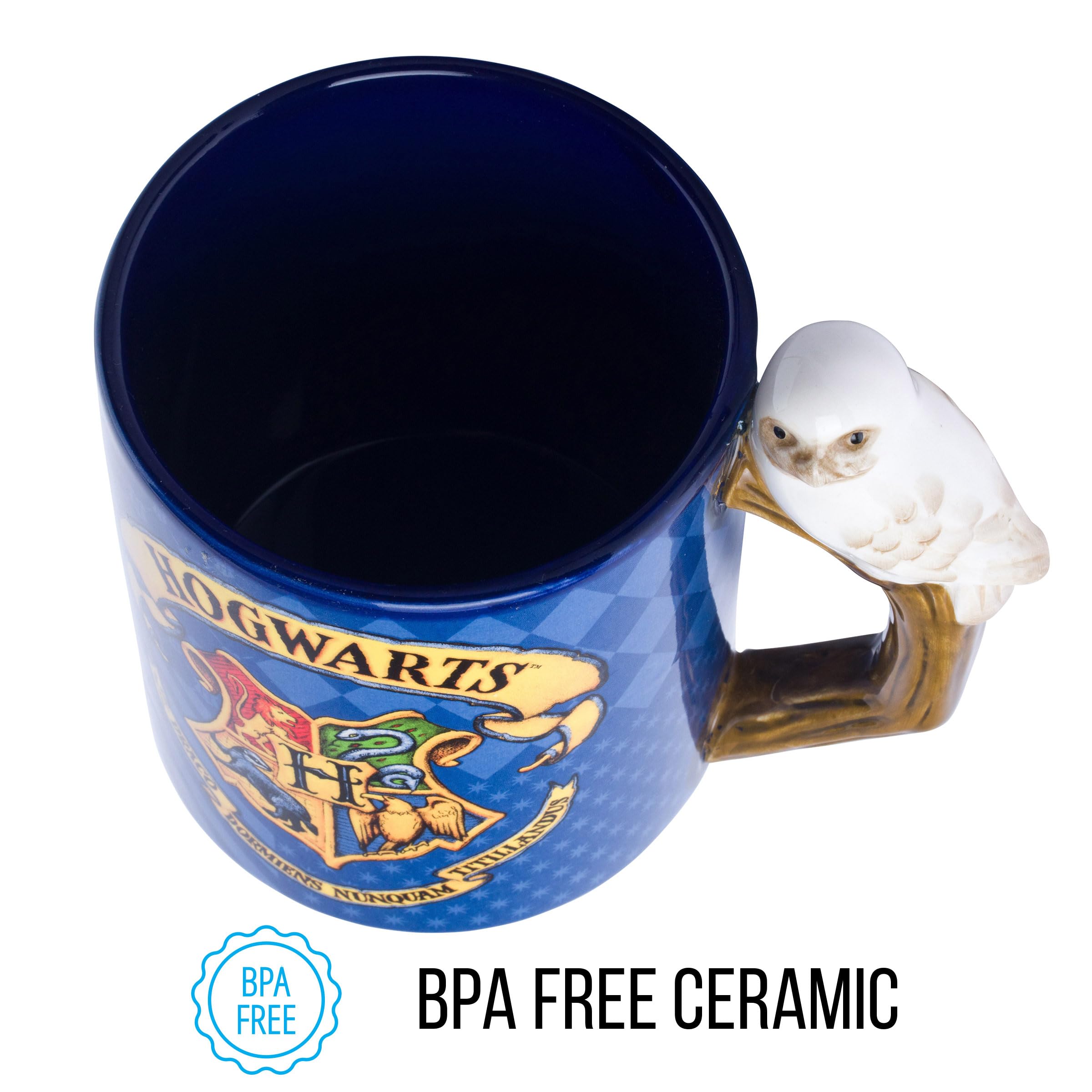 Foto 6 pulgar | Taza De Café Silver Buffalo Harry Potter Hogwarts 600 Ml - Venta Internacional.
