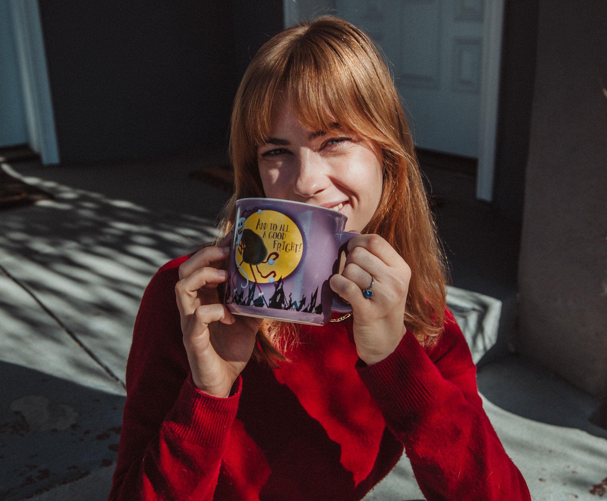Foto 5 pulgar | Taza De Café Silver Buffalo Nightmare Before Christmas 600 Ml - Venta Internacional.