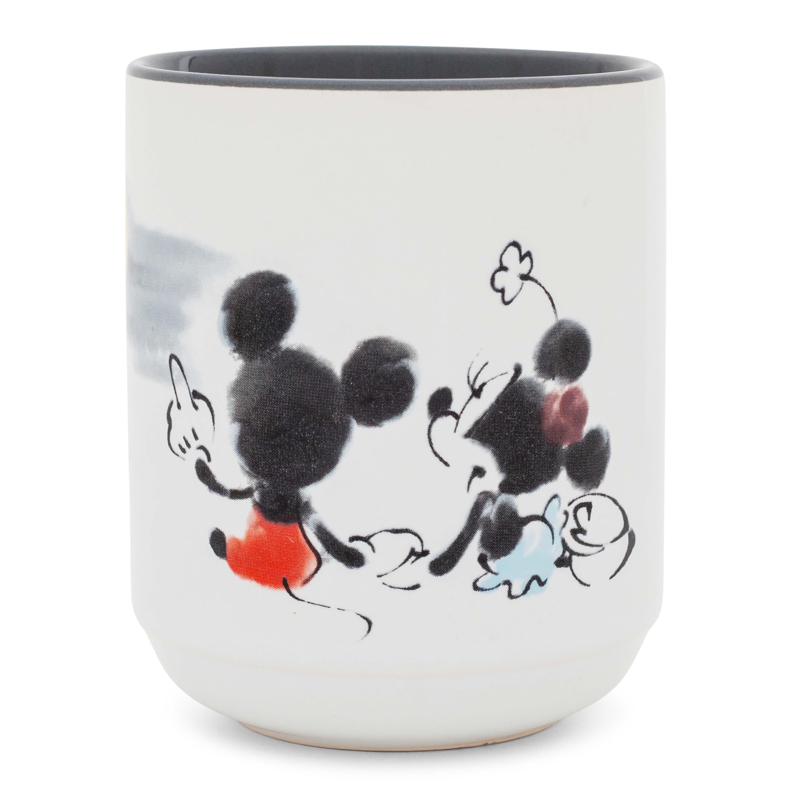 Foto 2 pulgar | Taza De Té Silver Buffalo Disney Mickey Minnie Mouse 270 Ml - Venta Internacional.