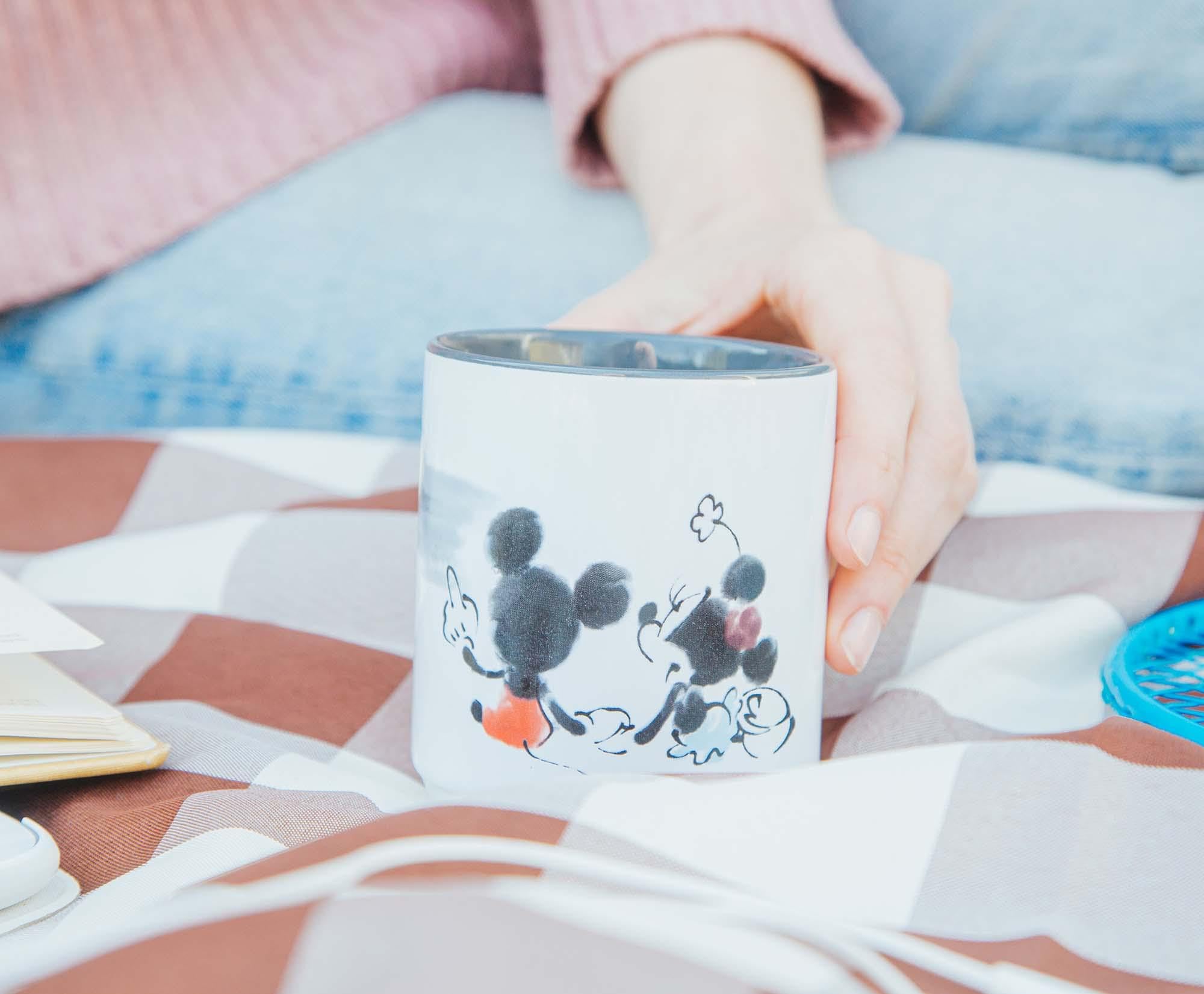 Foto 5 pulgar | Taza De Té Silver Buffalo Disney Mickey Minnie Mouse 270 Ml - Venta Internacional.