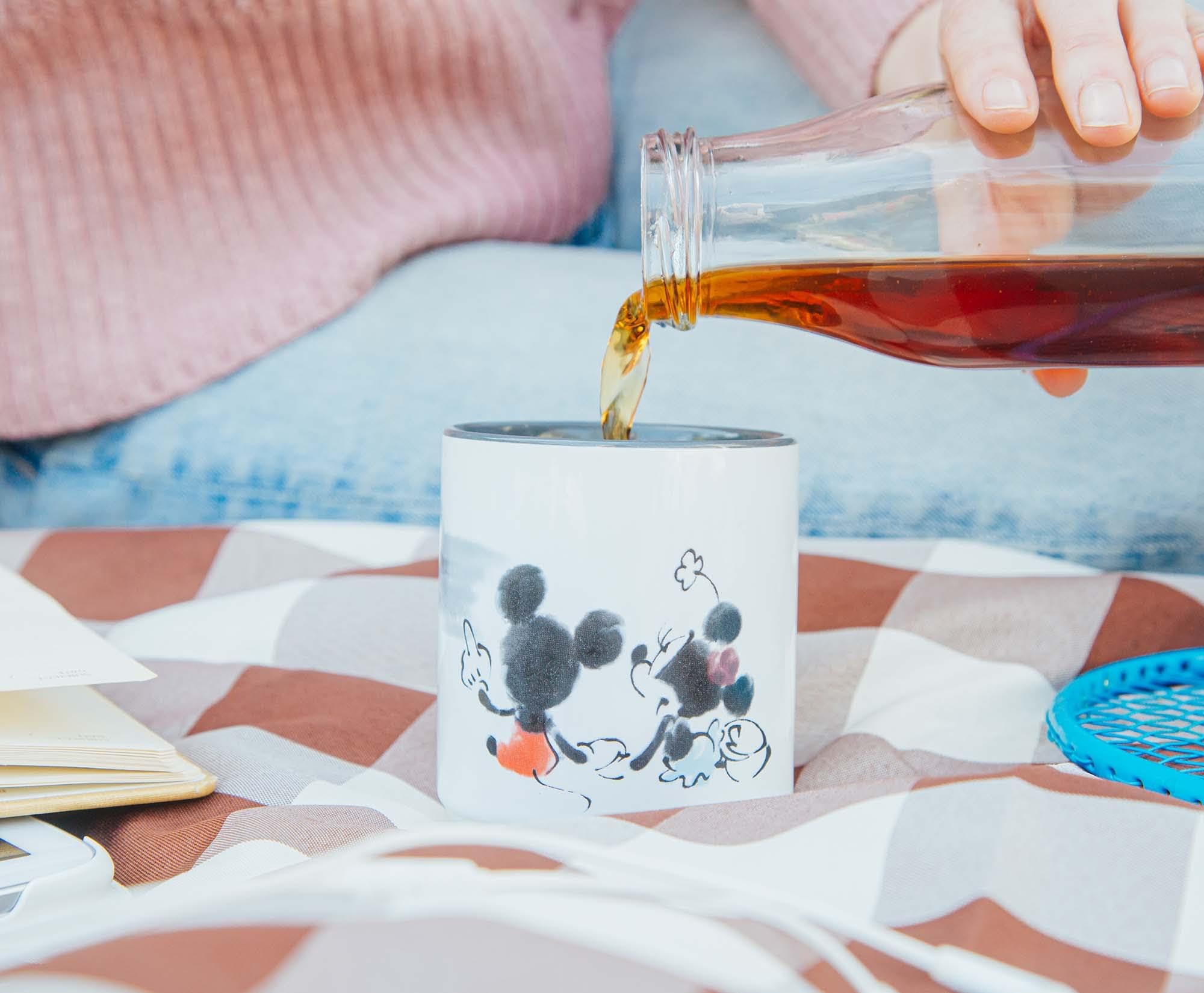 Foto 6 pulgar | Taza De Té Silver Buffalo Disney Mickey Minnie Mouse 270 Ml - Venta Internacional.