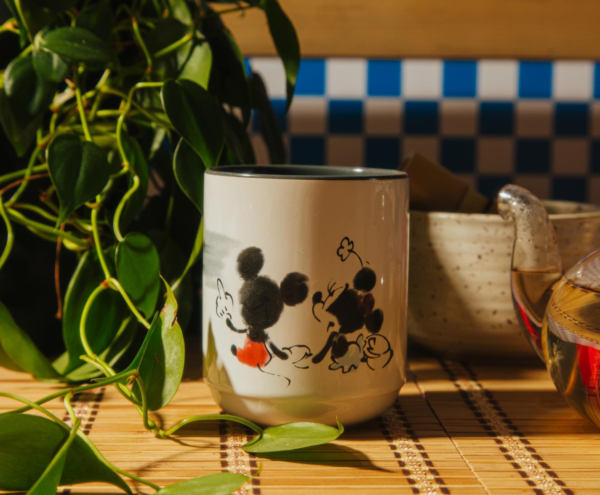 Foto 8 pulgar | Taza De Té Silver Buffalo Disney Mickey Minnie Mouse 270 Ml - Venta Internacional.