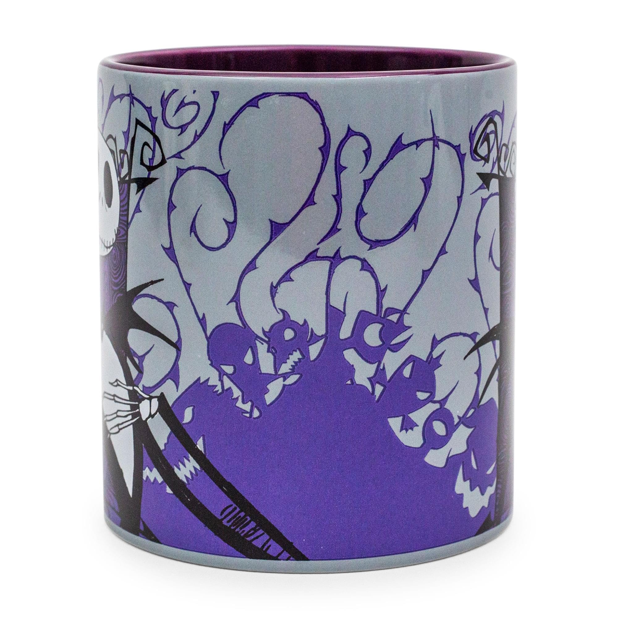 Foto 4 pulgar | Taza De Cerámica Plateada Buffalo Disney Nightmare Before Christmas - Venta Internacional.