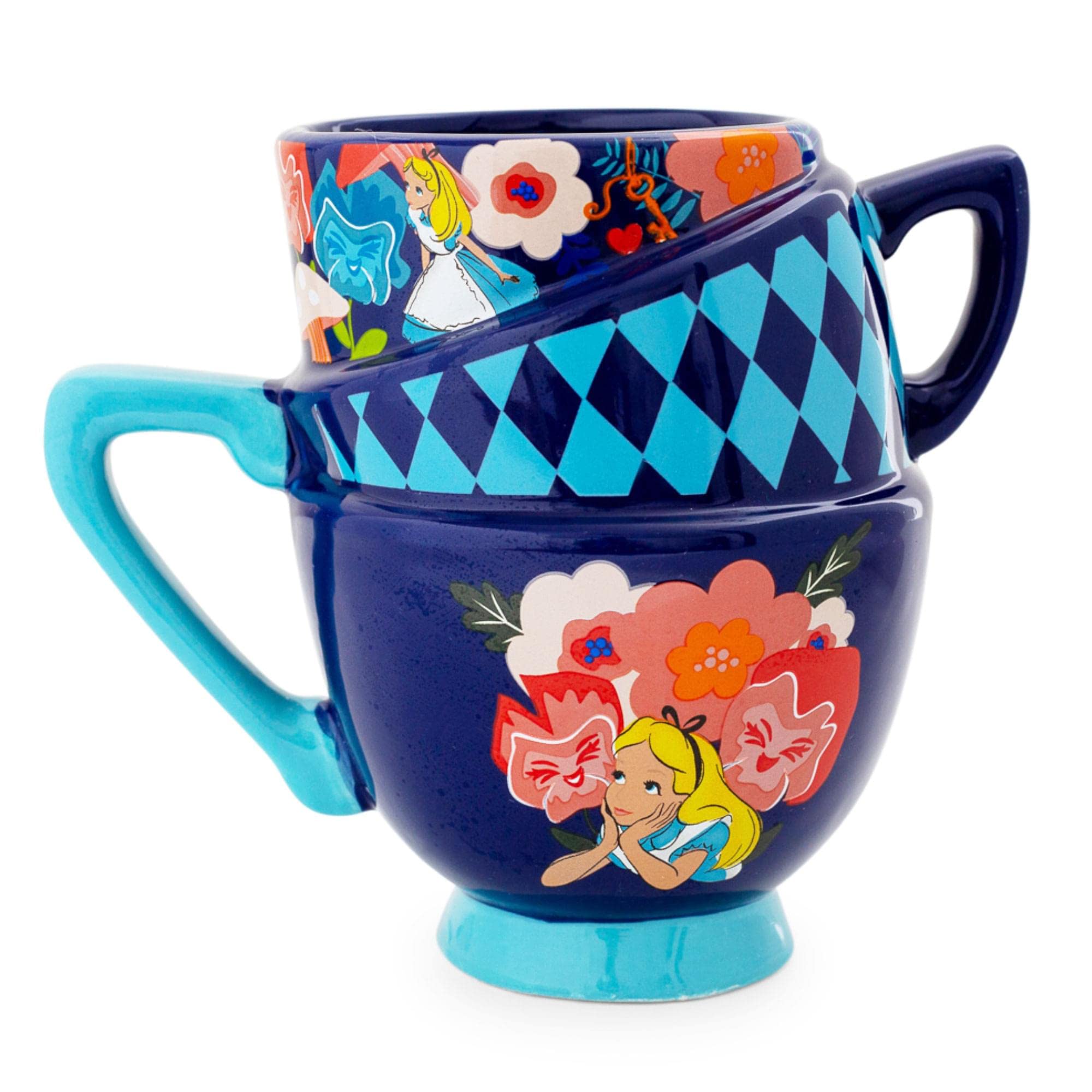 Foto 2 pulgar | Taza Silver Buffalo Disney Alicia En El País De Las Maravillas 600 Ml - Venta Internacional.