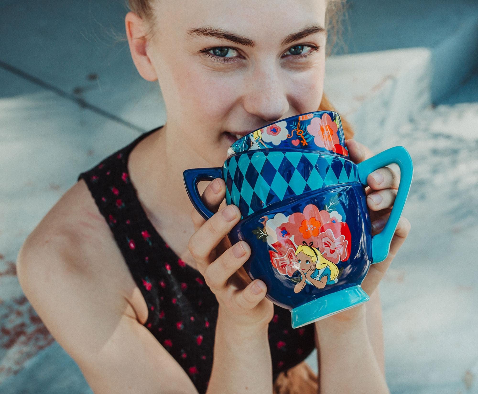 Foto 6 pulgar | Taza Silver Buffalo Disney Alicia En El País De Las Maravillas 600 Ml - Venta Internacional.
