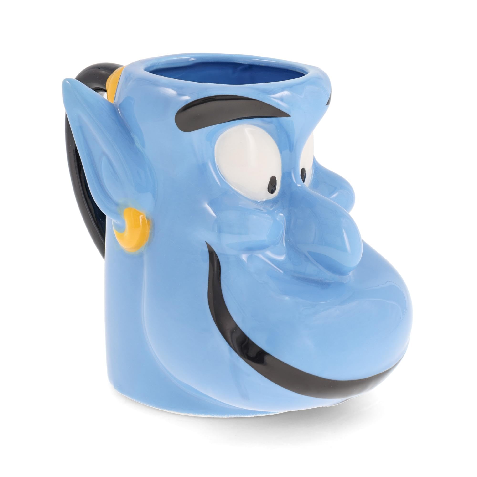 Foto 2 pulgar | Taza Plateada Buffalo Disney Aladdin Genie, 650 Ml, Cerámica 3d - Venta Internacional.