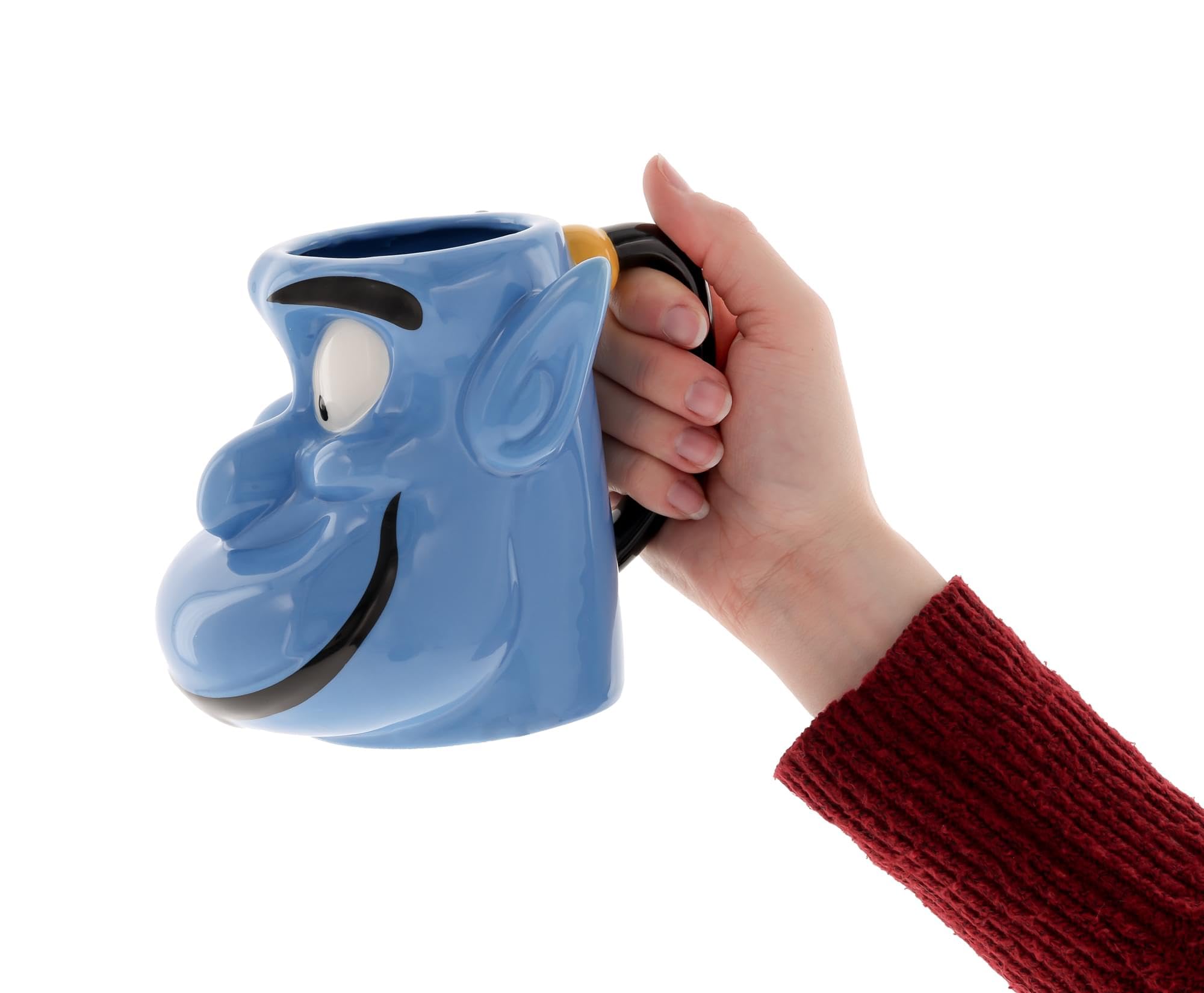 Foto 5 pulgar | Taza Plateada Buffalo Disney Aladdin Genie, 650 Ml, Cerámica 3d - Venta Internacional.