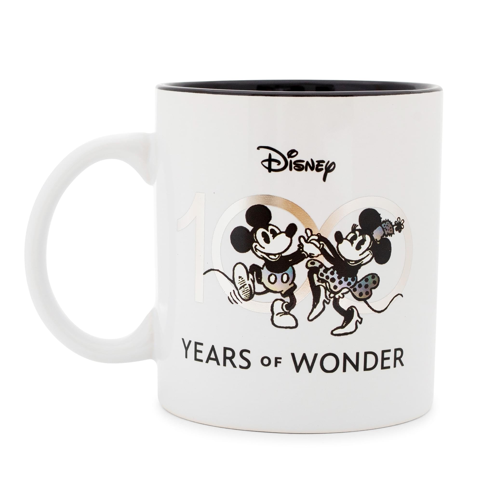 Foto 3 pulgar | Taza De Cerámica Plateada Buffalo Disney 100 Years Of Wonder 590 Ml - Venta Internacional.