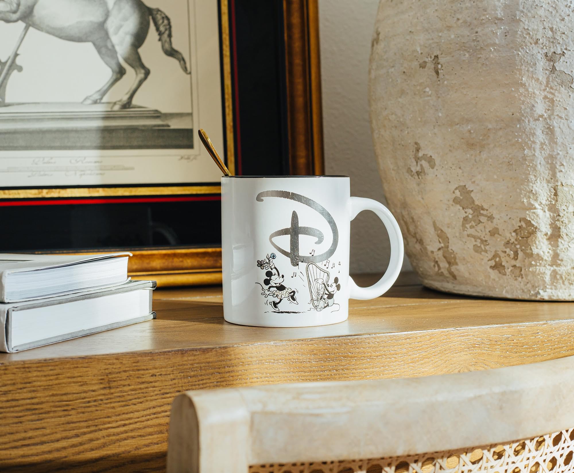 Foto 7 pulgar | Taza De Cerámica Plateada Buffalo Disney 100 Years Of Wonder 590 Ml - Venta Internacional.
