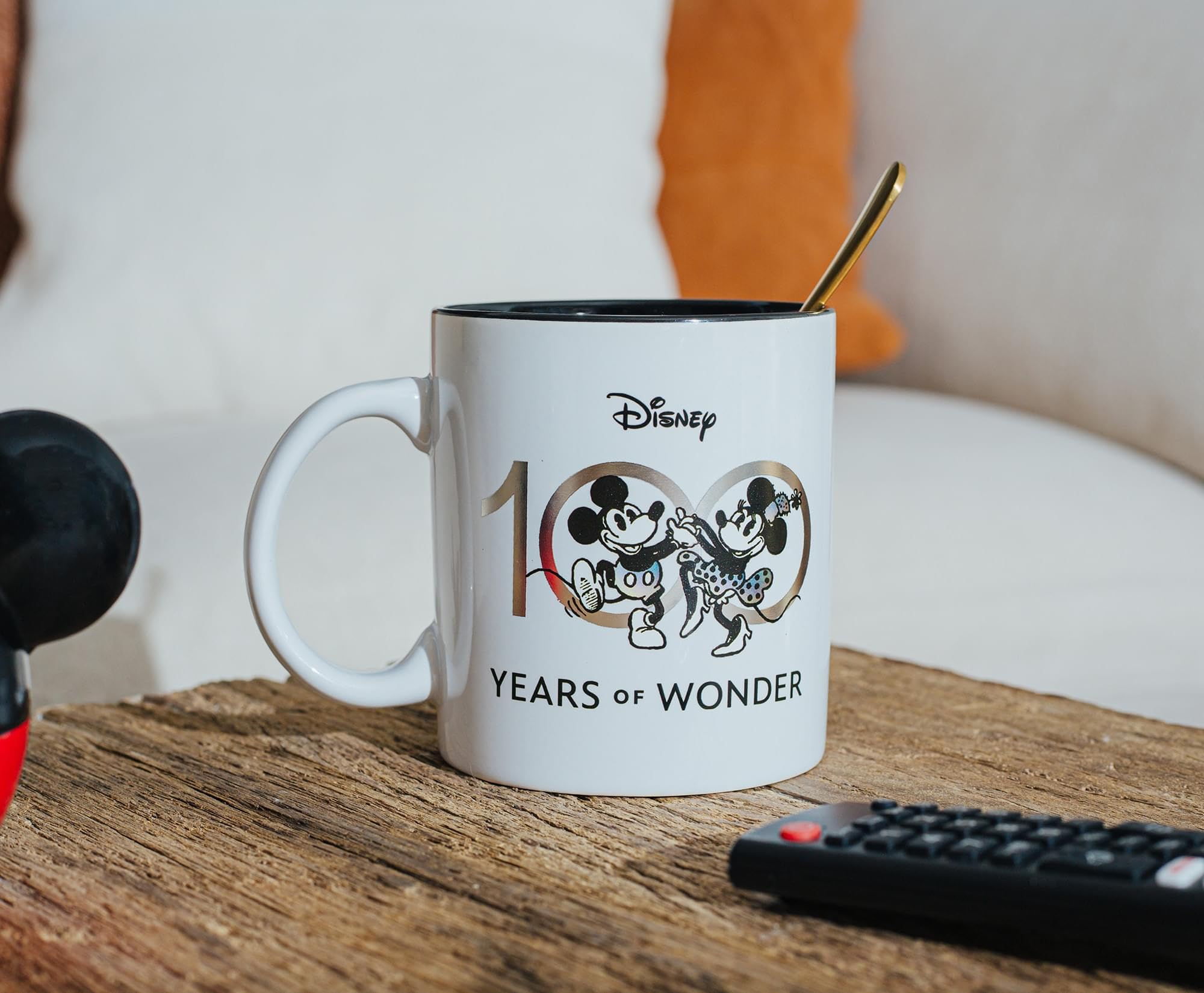 Foto 7 | Taza De Cerámica Plateada Buffalo Disney 100 Years Of Wonder 590 Ml - Venta Internacional.
