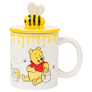 Foto 1 | Taza De Cerámica Plateada Buffalo Disney Winnie The Pooh 530 Ml - Venta Internacional.
