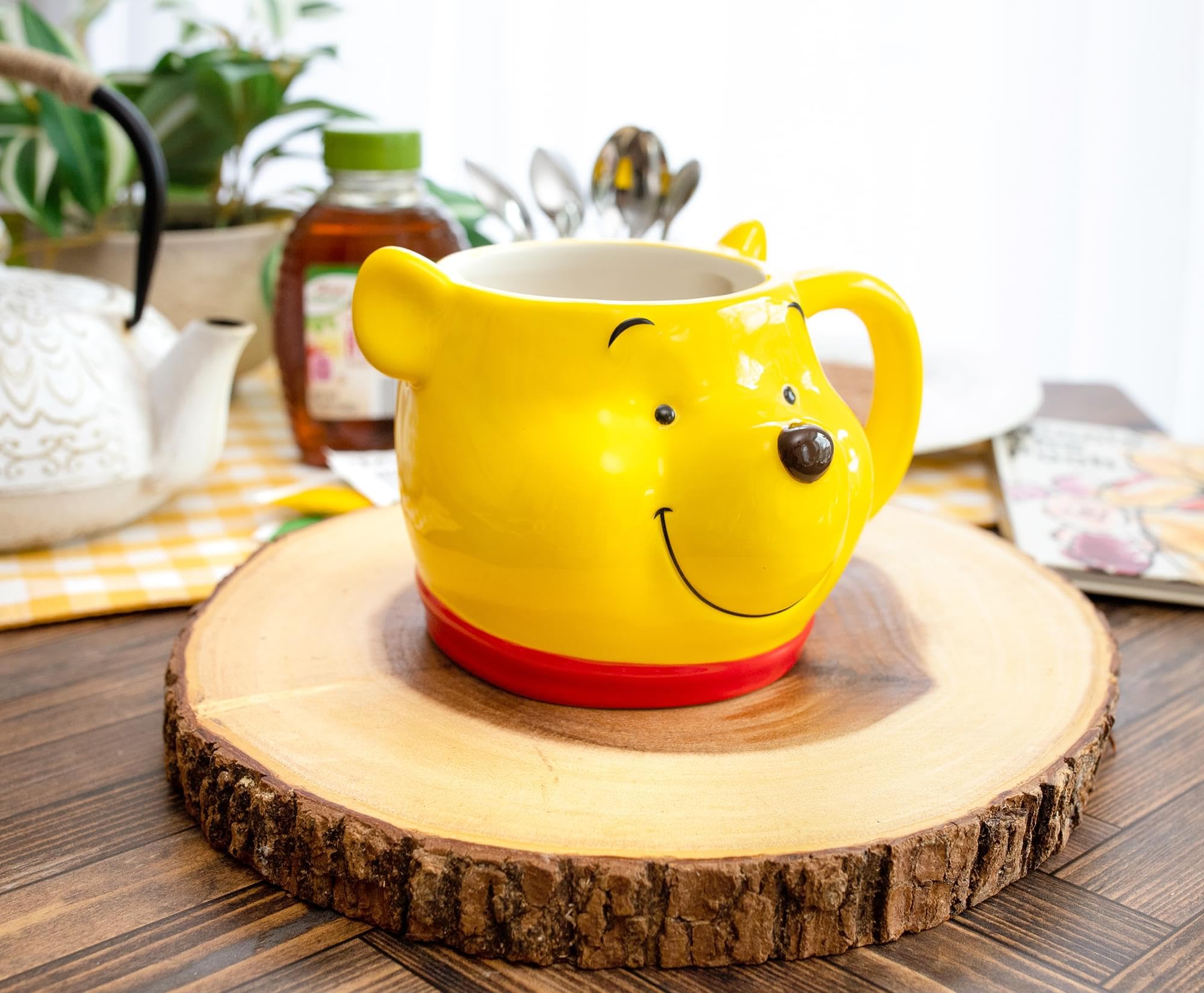 Foto 7 pulgar | Taza Plateada De Cerámica Buffalo Disney Winnie The Pooh, 590 Ml - Venta Internacional.